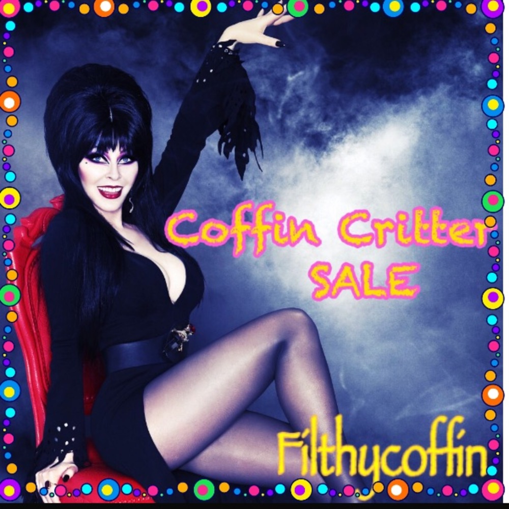 Elvira gothic witch bohemian gypsy Sale Vintage